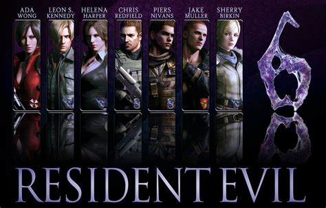 Resident Evil wallpaper #game Resident Evil Resident Evil 6 Leon Scott Kennedy Helena Harper ...