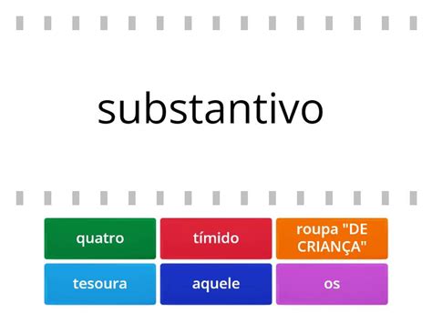 Associe cada palavra à sua classe gramatical Encontre a combinação