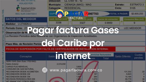 C Mo Pagar Factura Gases Del Caribe Por Internet Gu A