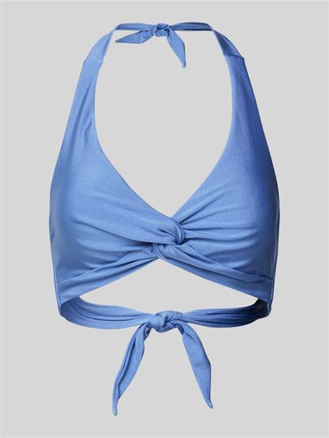 Barts Bikini Oberteil Mit Knotendetail Modell Isla Blau Online Kaufen