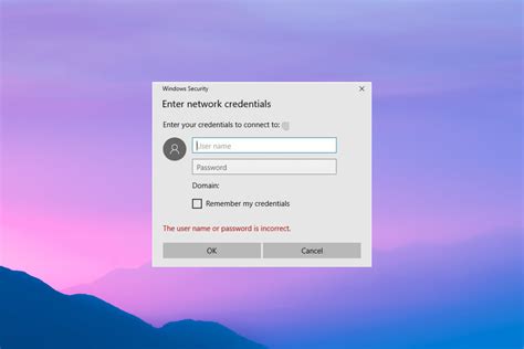 Enter Network Credentials On Windows Best Solutions