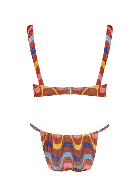 Bikini Balconette Riviera Leaf Robin Collection