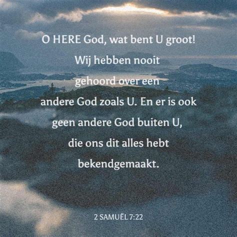 2 Samuel 7 God Is Groot Chapter Language Bible Reading Klein Biblia