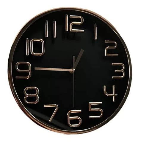 Reloj De Pared Cobre Antiguo 30cm Pettish