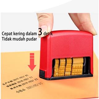 Jual Stempel Tanggal Custom Otomatis Dengan Exp Stempel Tanggal