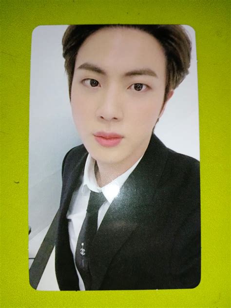 Jin Seokjin Memo20 DVD Photocard Hobbies Toys Memorabilia