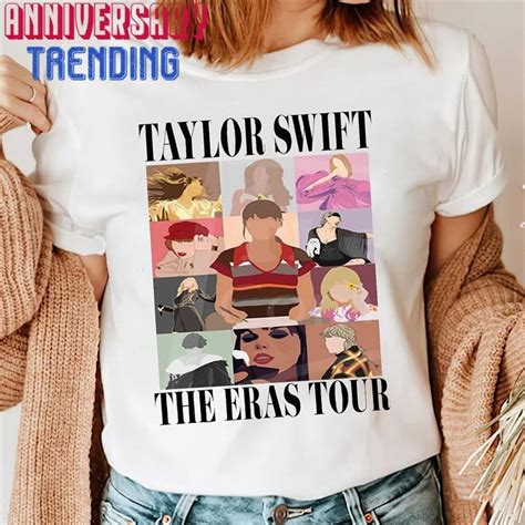 Taylor Swift The Eras Tour Shirt 2023 Albums Vintage Merch Classic