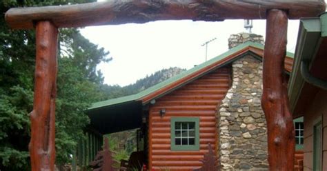 Log Cabin Gate Content In A Cottage
