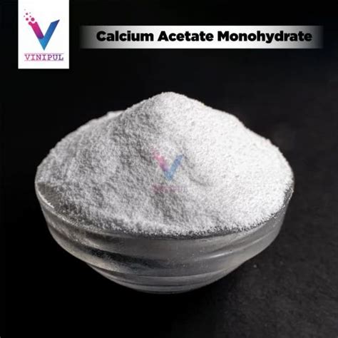 Grade Indutrial Calcium Acetate Monohydrate For Industries At Rs