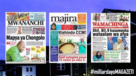 Habari kubwa za Magazeti ya Tanzania leo November 30, 2023 - Millard Ayo