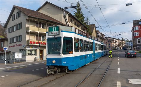 Be 4 6 Tram 2000 2018 der VBZ bei Zürich Burgwies