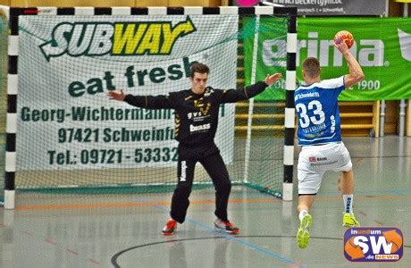 Einer für Alle Alle für Einen Schweinfurter Handball Männer