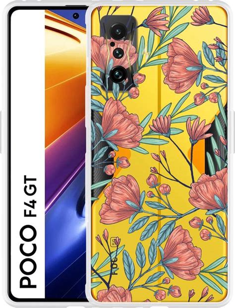 Xiaomi Poco F4 GT Hoesje Poppy Roses Designed By Cazy Bol