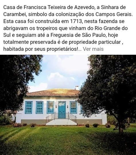 Pin De Moema Russomano Em Fazendas E Engenhos Rio Grande Campos Azevedo