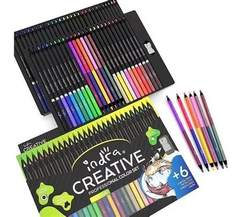 Indra Creative Colores Profesionales 48 6 Modelo 60 Tonos Envío gratis