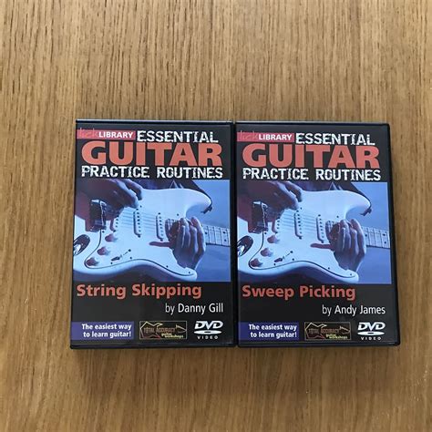 Lick Library Dvds Essential Guitar Practice Routines 90s 00s Reverb