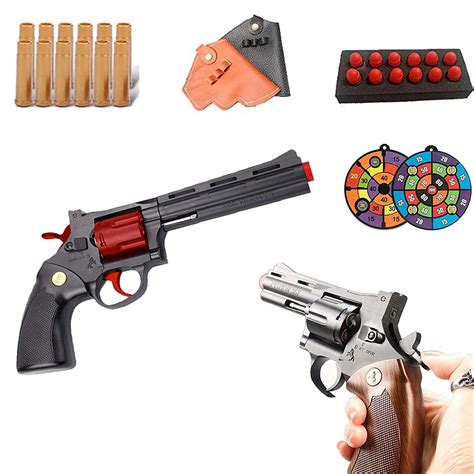 Buy Premium Upgrade Revolver Soft Bullet Toy Classic Zp