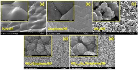 Nanomaterials Free Full Text Ws1−xsex Nanoparticles Decorated