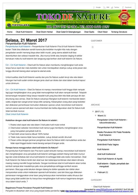 Benjolan Yang Timbul Pada Vagina Tokoonlinedenature By Jamu Obat Herbal Alami Issuu