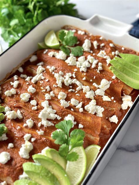 Red Chicken Enchiladas Artofit