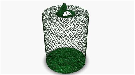 Cylindrical Cage 3d Model Turbosquid 1692156