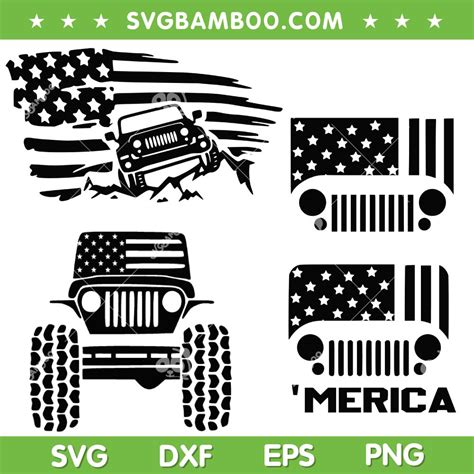 Us Jeep Car Svg Png