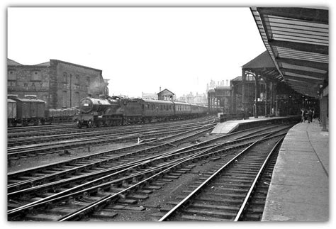 Preston Railway Station 1950s Central Station Railway Train