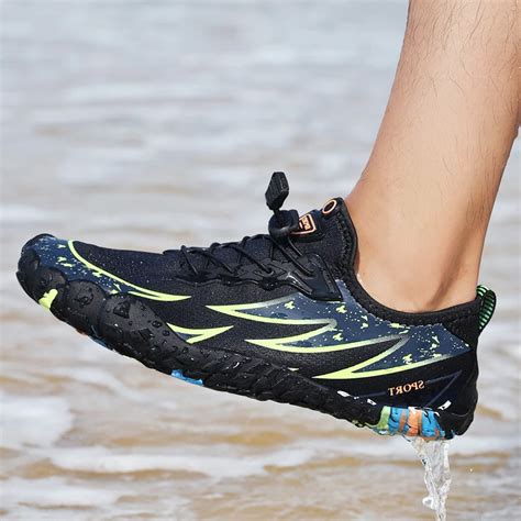 Zapatos De Agua Descalzos Para Hombre Calzado Deportivo De Playa Para