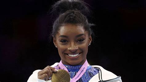 Simone Biles Se Convierte En La Gimnasta M S Condecorada De La Historia