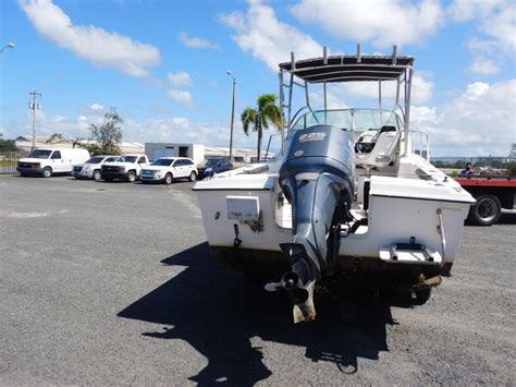1996 Aquasport 215 Explorer 21′ Vessel White 004912