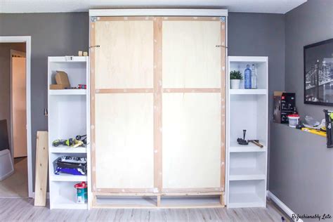 Diy Murphy Bed With Free Plans • Refashionably Late