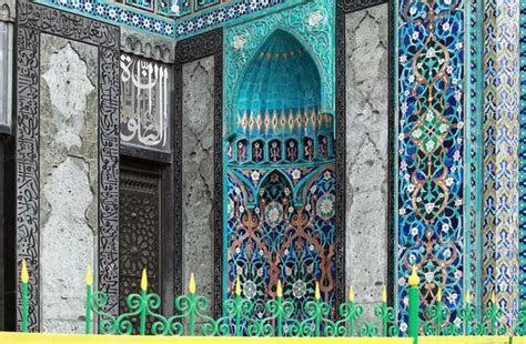 Beautiful Mosaic Of Main Mosque Of St Petersburg Russia Travel Blog