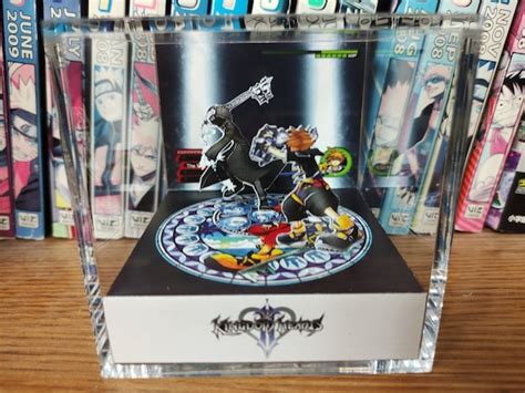 Kingdom Hearts 2 Diorama Sora Vs Roxas Kingdom Hearts 3D - Etsy