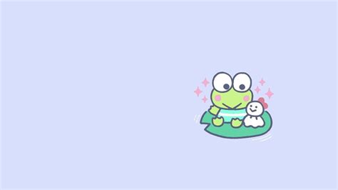 Keroppi Wallpaper Hello Kitty Pochacco Laptop Wallpaper Purple