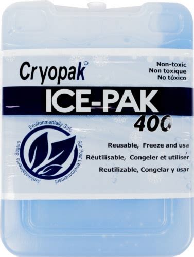 Cryopak Ice Pak 400 Whiteblue 1 Ct Kroger