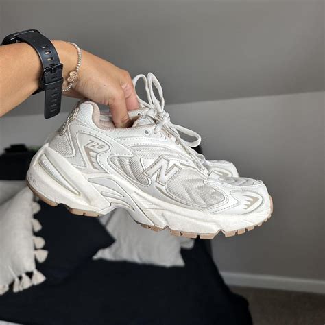 New Balance S In Nude Oatmeal In Perfect Depop