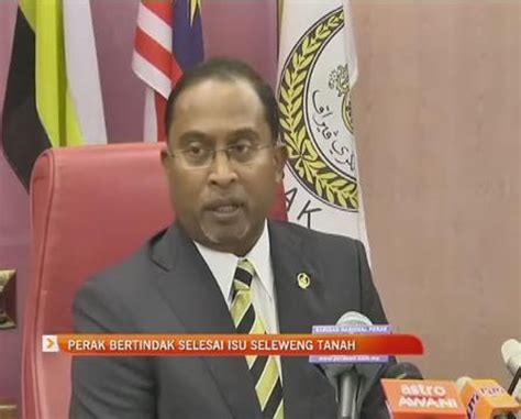 Perak Bertindak Selesai Isu Seleweng Tanah Video Dailymotion