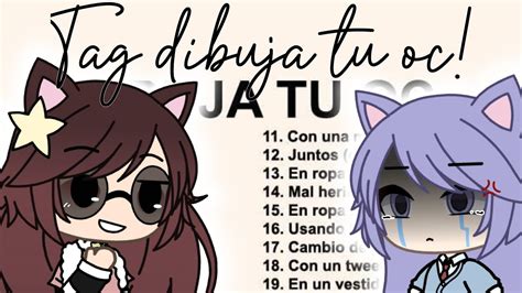 TAG Dibuja Tu OC Gacha Life Floriviky YouTube