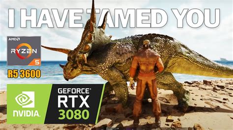 ARK Survival Evolved Nvidia RTX 3080 Ryzen 5 3600 1440p PC