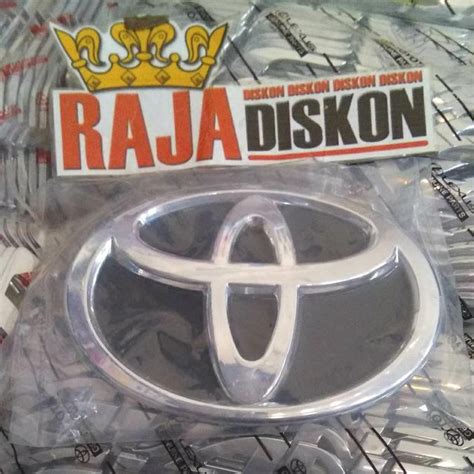 Jual Emblem Toyota Calya Grill Depan Mobil Ganti Logo Garuda Shopee