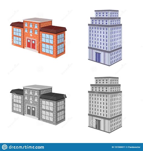 Illustration De Vecteur De Signe De Construction Et De B Timent