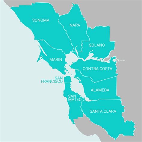 Greater Bay Area Map