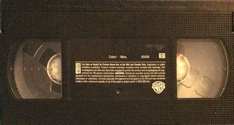 Warner Home Video Vhs Template 1998 2005 By Spaceboy2009 On Deviantart