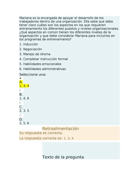 Rh Procadist Todas Las Respuestas Mariana Es La Encargada De Apoyar