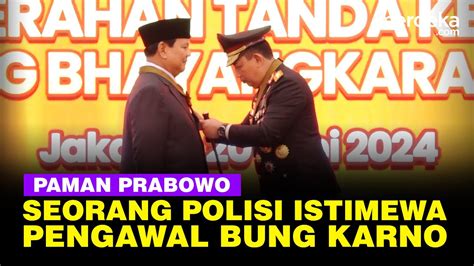 Depan Kapolri Prabowo Cerita Sosok Pamannya Polisi Istimewa Pengawal