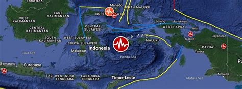 Shallow M Earthquake Hits Banda Sea Indonesia The Watchers