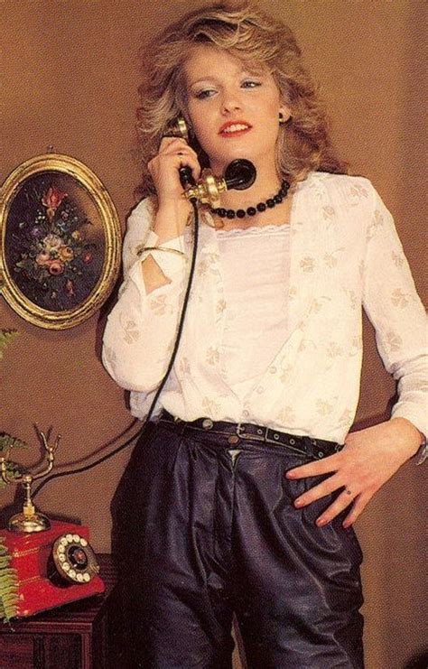 Dial R For Retro 1960s 80s Ladies And Their Old School Telephones Flashbak 80s Girl