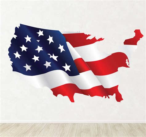 USA Wall Sticker - TenStickers