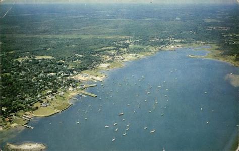 Aerial View of Sippican Harbor Marion, MA