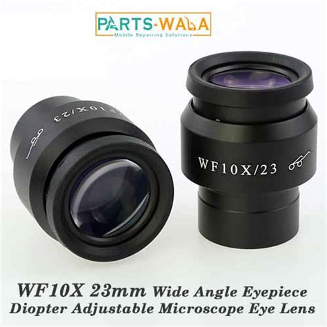 Stereo Microscope WF10X 23mm 3D Wide Angle Eyepiece Diopter Adjustable ...